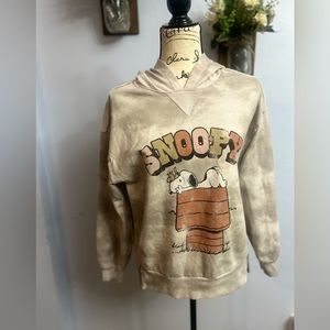 Peanuts‎ Snoopy sweater hoodie cropped